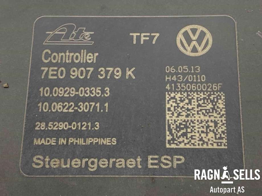 ABS sentral til VW Transporter / Caravelle 2009-2015 (Fase 2) (T5) (T5) (7E0 614 517 H|)