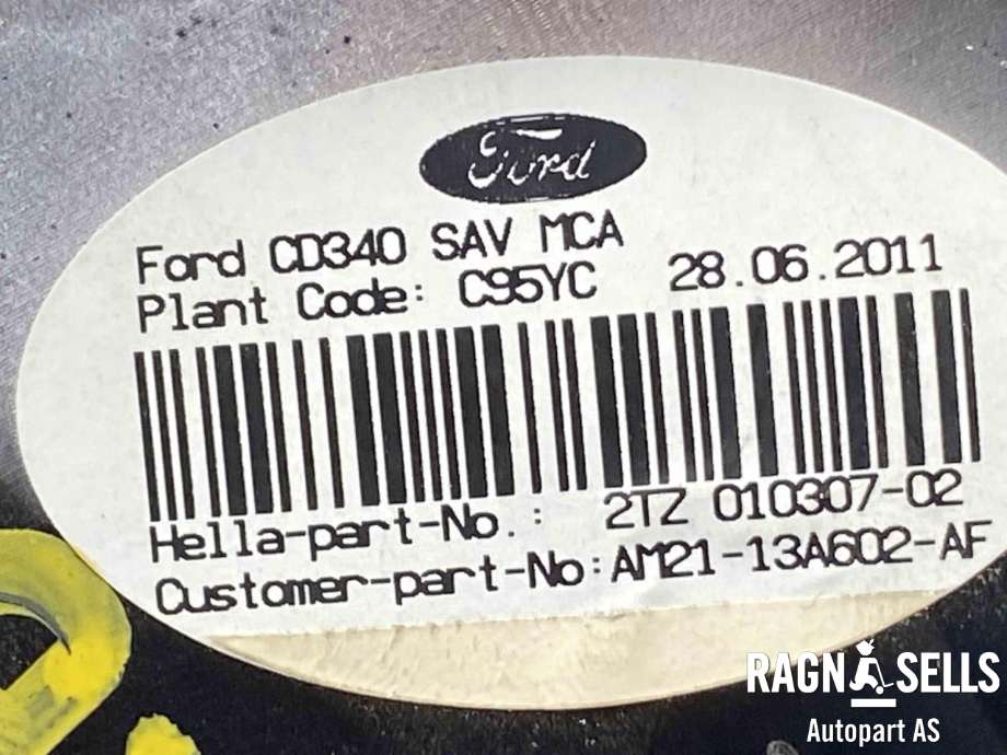 Baklykt høyre indre til Ford S-Max 2010-2015 (Type I, Fase 2)  (AM21-13A602-AF||1747110)