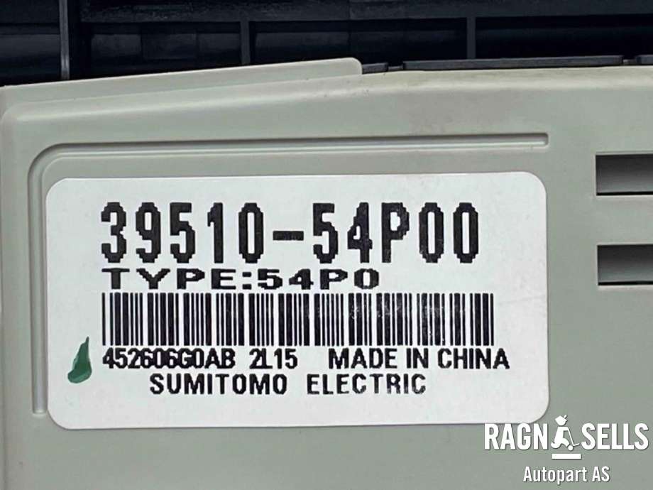 Varmeapparat betjening til Suzuki Vitara 2015-->> (Type IV) (39510-54P00-AQK|39510-54P00|)