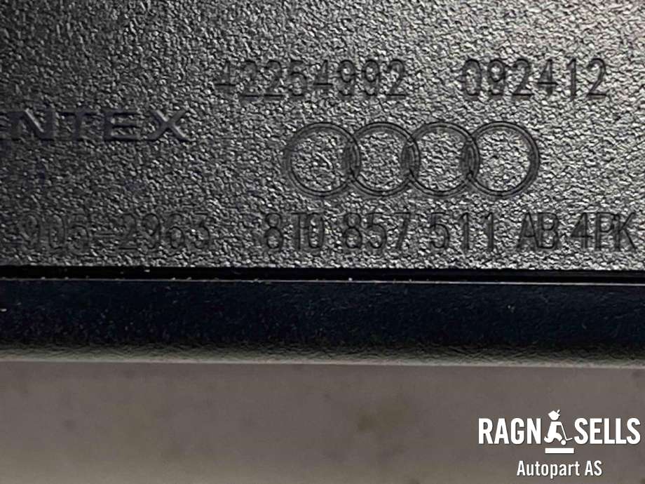 Speil innvendig til Audi A7 2010-2014 (Type I, Fase 1)  (8T0 857 511 AB|)