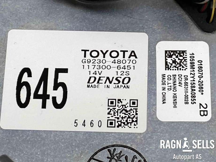Batteri kjølevifte til Toyota RAV4 2016-2019 (Type IV, Fase 2)  (G923048070|)