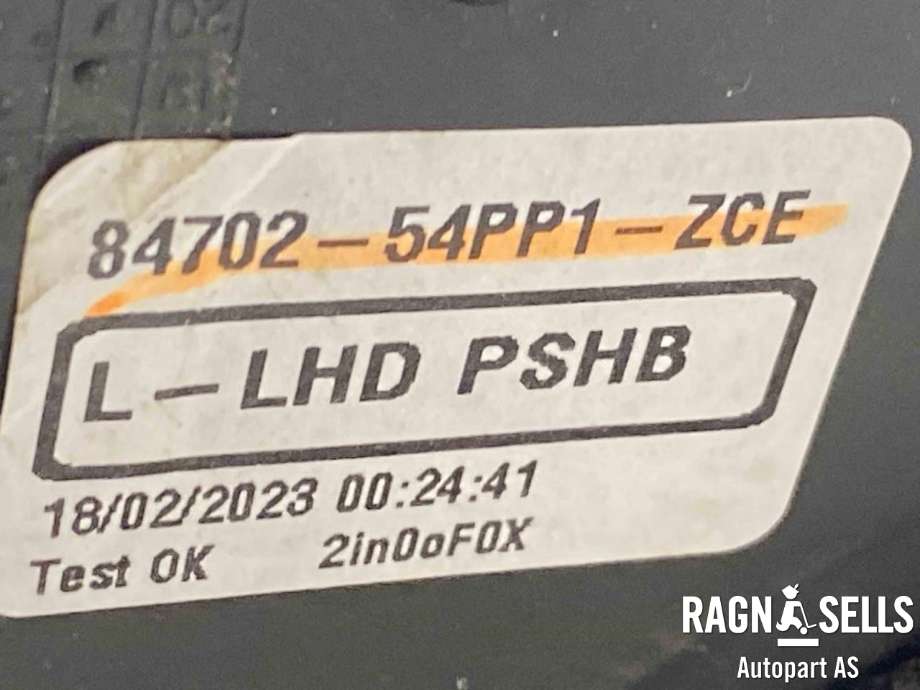 Speil venstre til Suzuki Vitara 2015-->> (Type IV)  (84702-54PP1-ZCE|)
