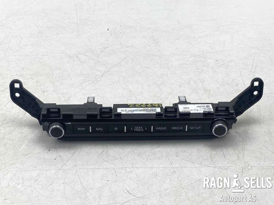 Bilstereo betjeningspanel til Kia Niro, 2016-2021  (96540G5300WK)
