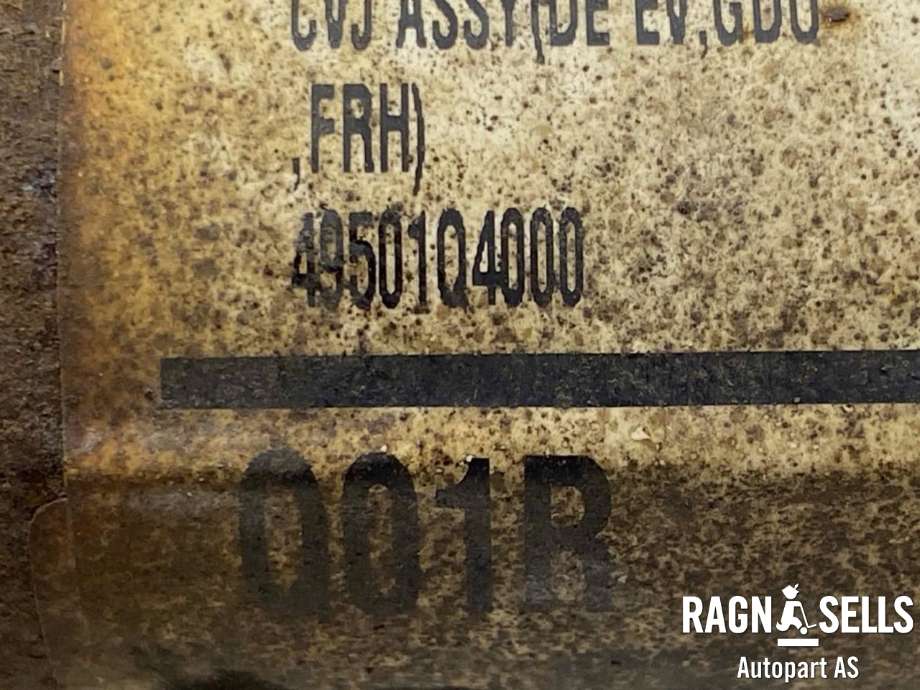 Drivaksel høyre foran, elbil til Kia Niro 2016-2021  (49501Q4000|)
