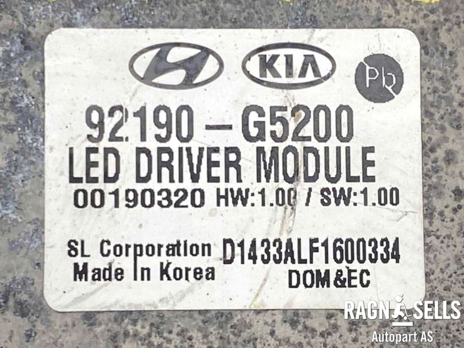 Styreenhet xenon/ballast til Kia Niro 2016-2021  (92190G5200|)