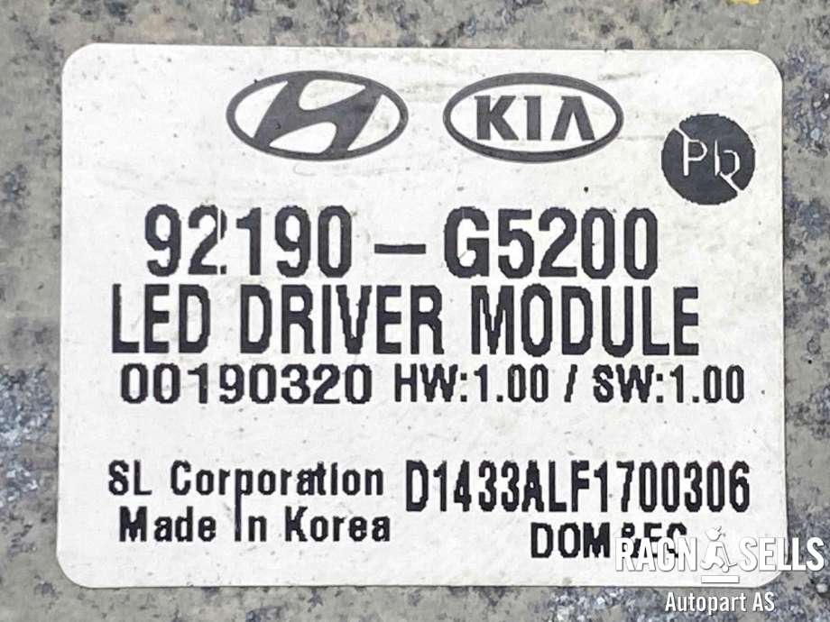 Styreenhet xenon/ballast til Kia Niro 2016-2021  (92190G5200|)