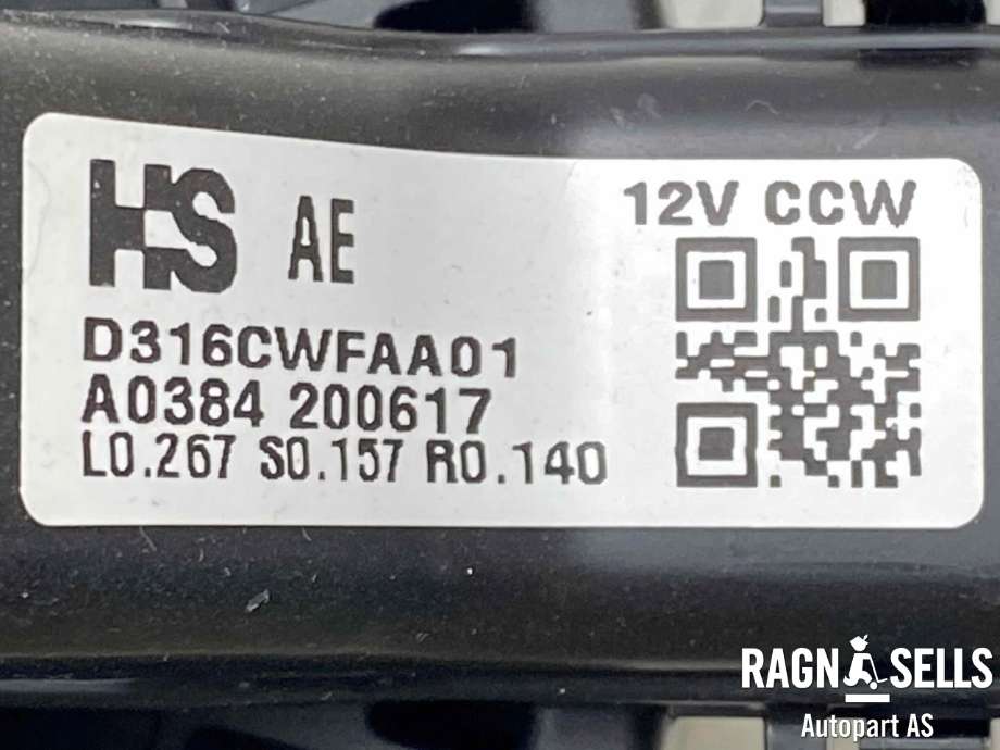 Varmeapparat motor til Kia Niro 2016-2021  (HS|97113G2000||D316CWFAA01)