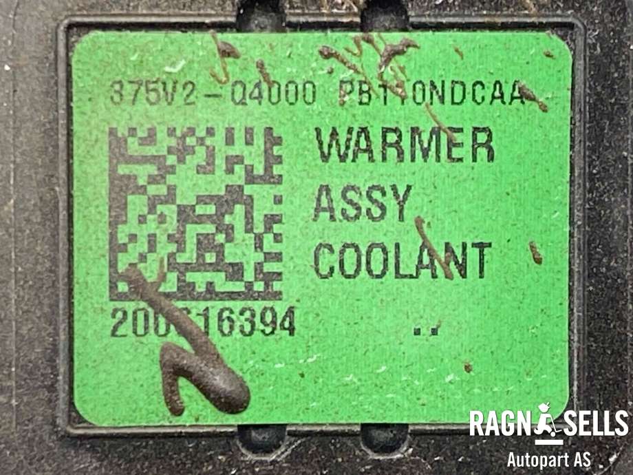 Varmeapparat PTC-heater til Kia Niro 2016-2021  (375V2Q4000|)