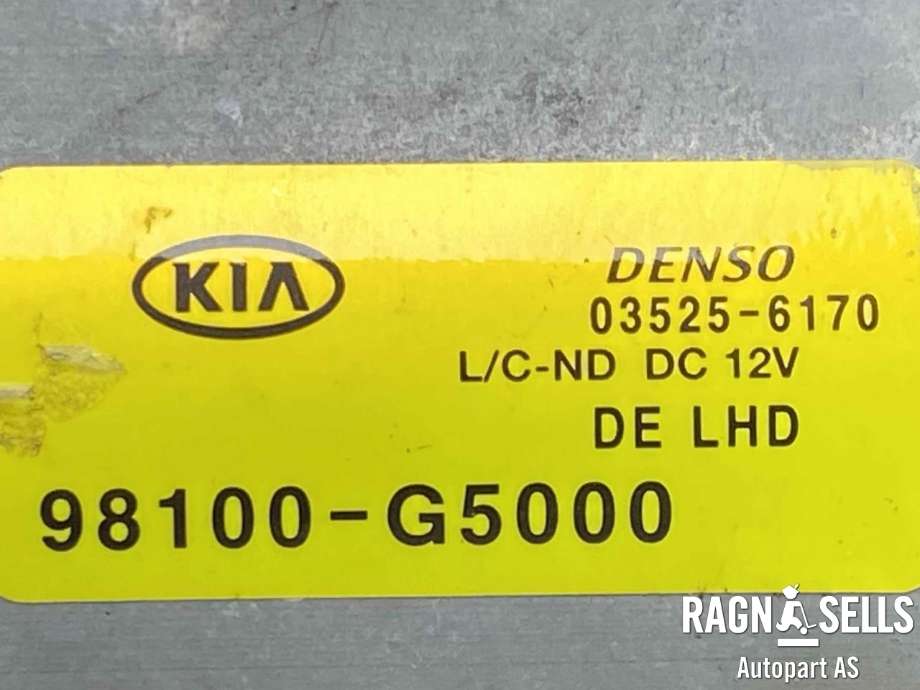 Viskermotor frontrute komplett m/overføring til Kia Niro 2016-2021  (DENSO|98120G5000|98100G5000|035256170|98110G5000)