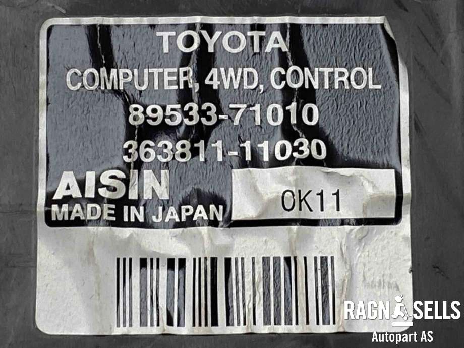 Styreenhet diverse til Toyota Hilux 2006-2011  (89878-71050|)