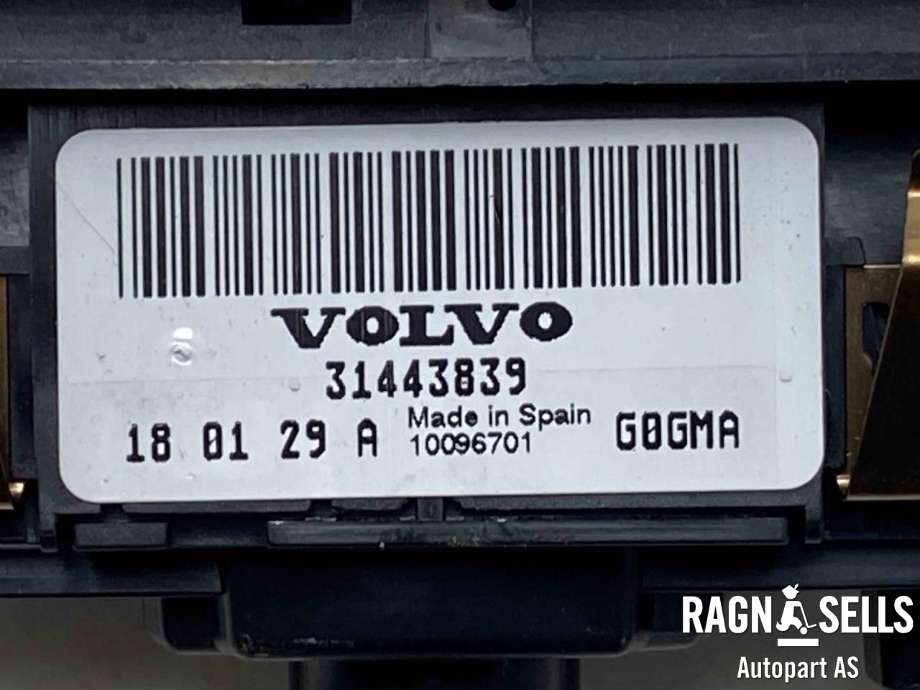 Bryter lys til Volvo V60 / V60 CC 2018-->> (Type II)  (31443839|)