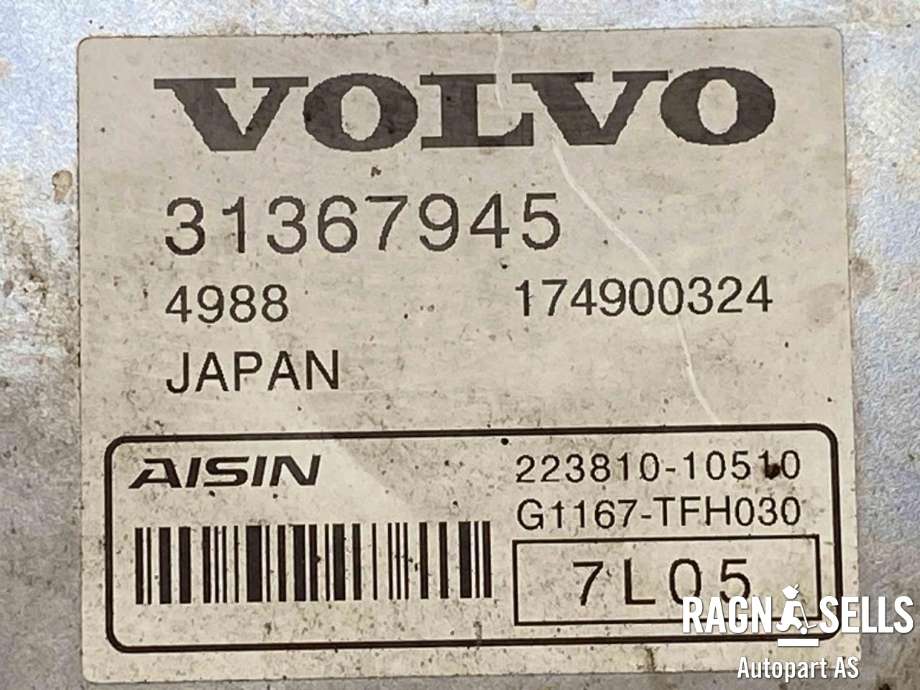 Styreenhet girkasse, hybrid til Volvo V60 / V60 CC 2018-->> (Type II)  (31325487|31367945|)