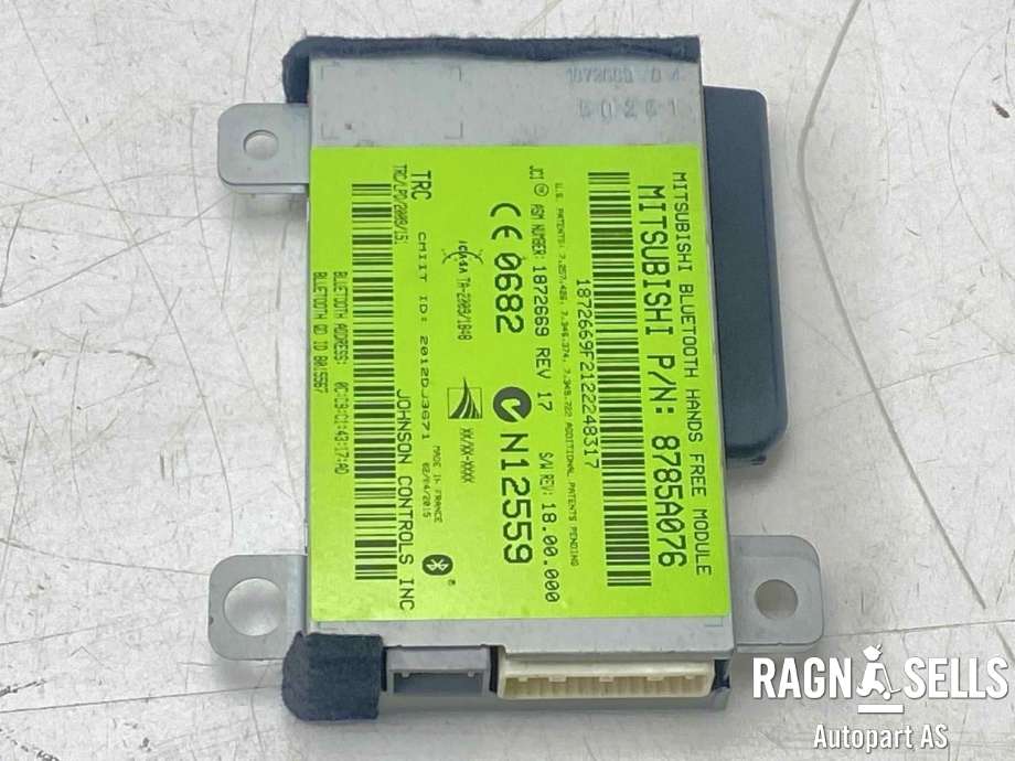 Styreenhet bluetooth til Mitsubishi Outlander, 2012-2015 (Type III, Fase 1)  (8785A076)