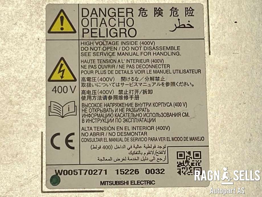 Batterilader (OBC - On Board Charger) til Mitsubishi Outlander 2012-2015 (Type III, Fase 1)  (9481A013|)