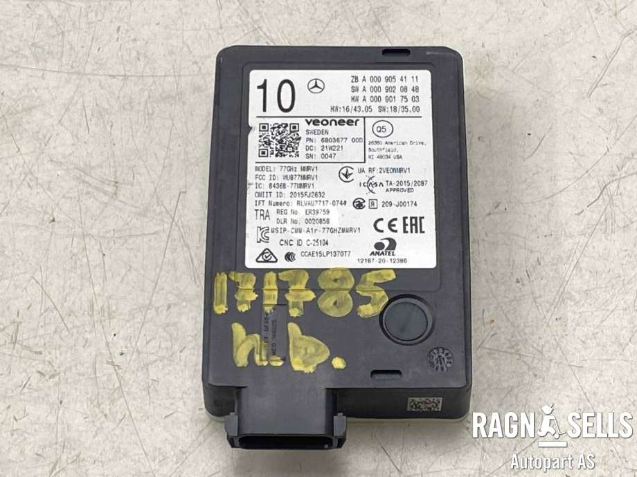 Sensor blindsone til Mercedes EQC 2019-->>  (A 000 905 41 11|)