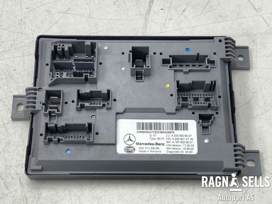 Styreenhet (SAM - Signal Acquisition Module) til Mercedes EQC 2019-->>  (A 205 900 60 47|)