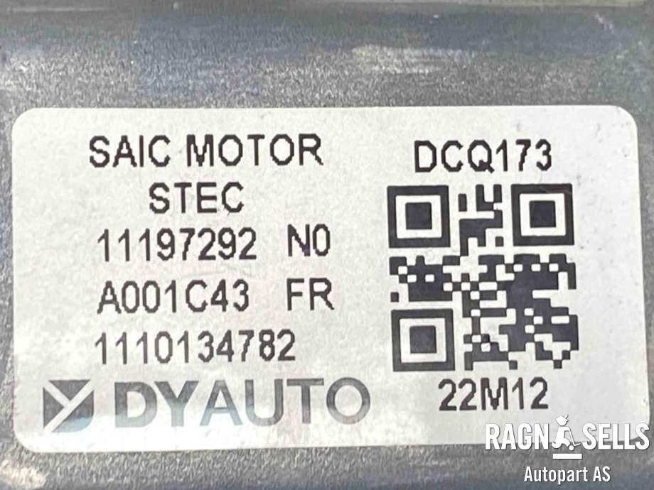 Ruteheis, kun motor, høyre foran til MG MG4 2022-->>  (11197292|)