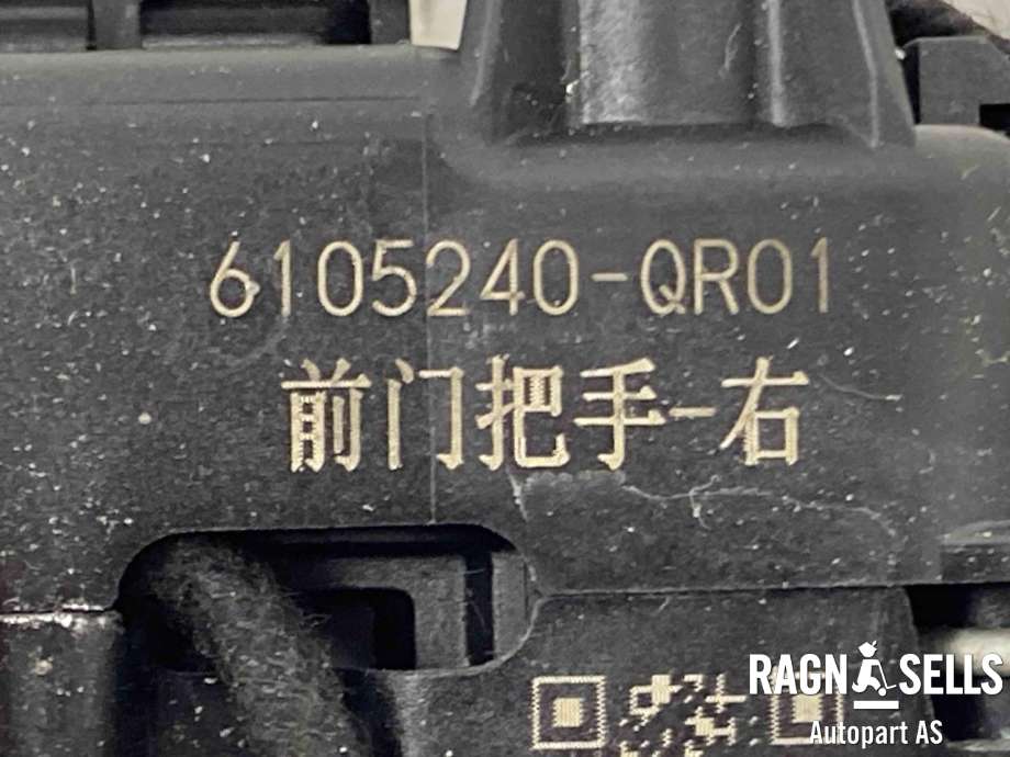 Dørhåndtak utv høyre foran til Hongqi E-HS9 2022-->>  (6205240-QR01|)