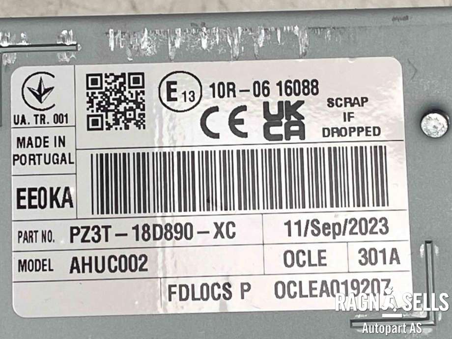 Bilstereo til Ford Transit Custom 2023-->> (Type II)  (2728541|PZ3T18D890XH|)