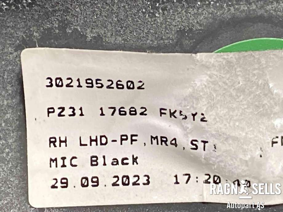 Speil høyre til Ford Transit Custom 2023-->> (Type II)  (PZ31-17E714-ABA5YZ9|2695481|)