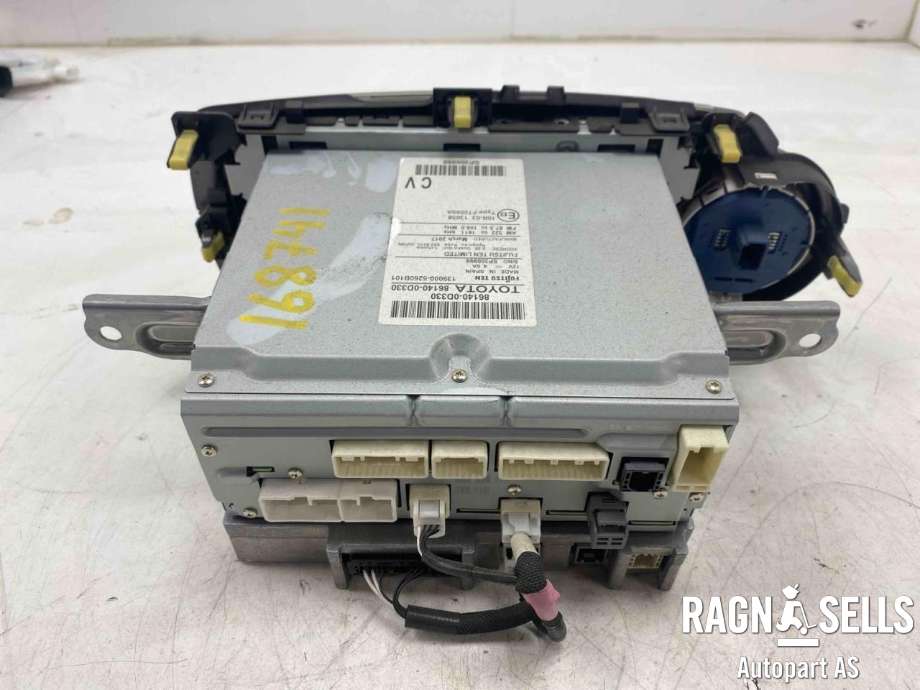 Bilstereo navigasjon til Toyota Yaris 2014-2020 (Type III, Fase 2)  (86140-0D330|)