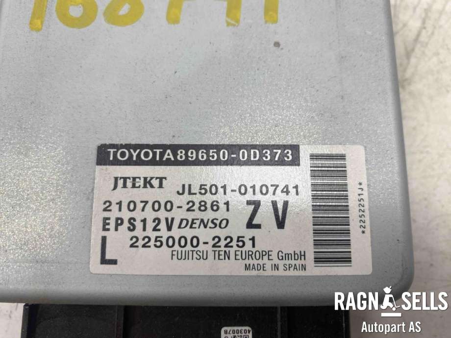 Styreenhet diverse til Toyota Yaris 2014-2020 (Type III, Fase 2)  (896500D373|)