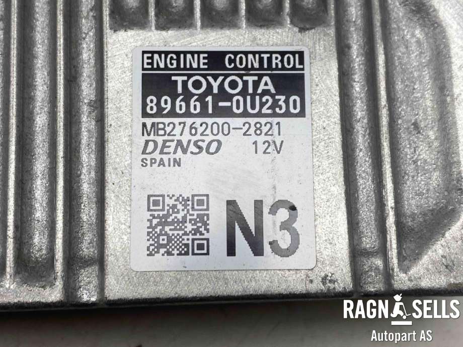 Styreenhet motor til Toyota Yaris 2014-2020 (Type III, Fase 2)  (DENSO|896610U230|)