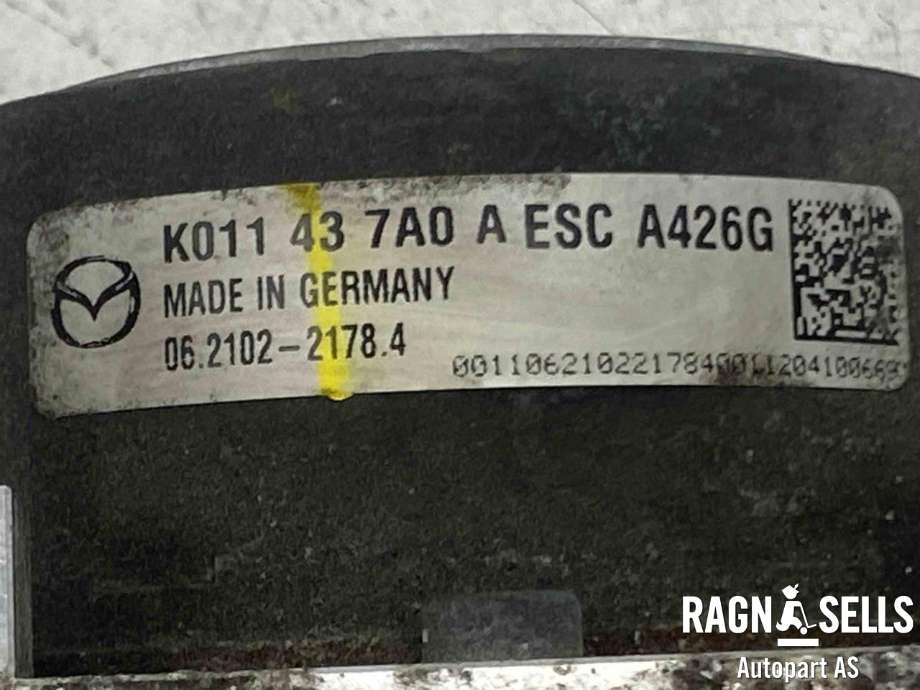 ABS sentral til Mazda CX-5 2012-2017 (Type I)  (K0Y1-43-7A0A|)