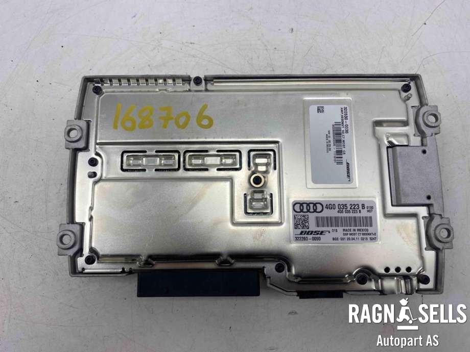 Bilstereo forsterker til Audi A7 2010-2014 (Type I, Fase 1)  (4G0 035 223 C|)
