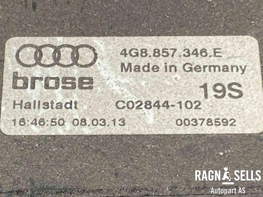 Bilstereo navigasjon til Audi A7 2010-2014 (Type I, Fase 1)  (4G8 857 346 E|)