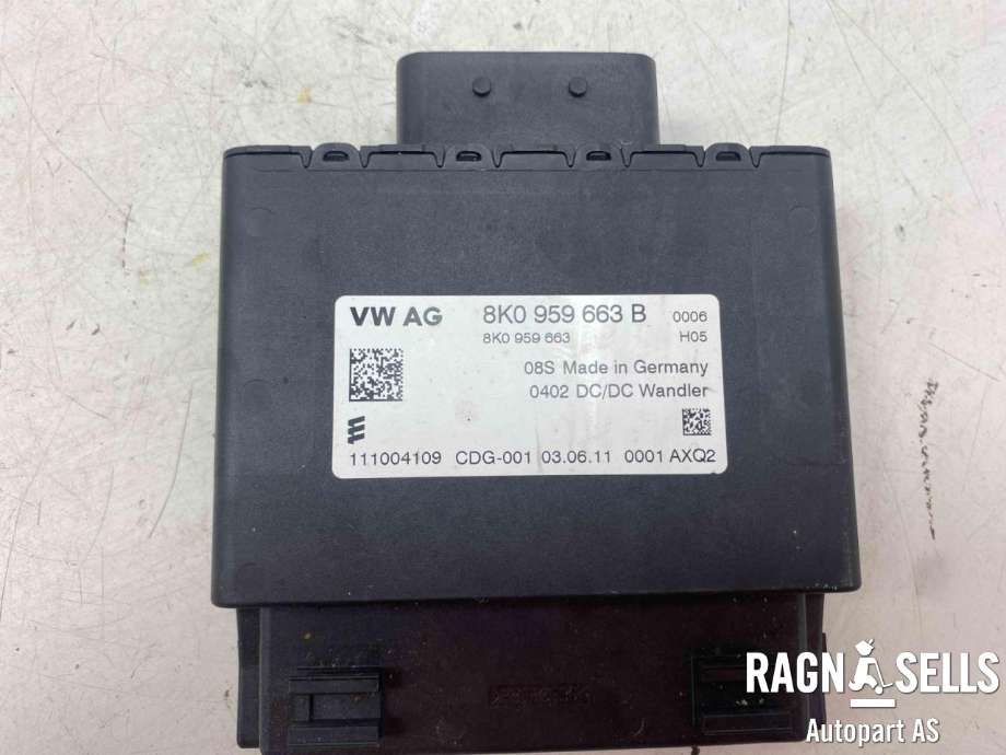 Styreenhet diverse til Audi A7 2010-2014 (Type I, Fase 1)  (8K0 959 663 F|)
