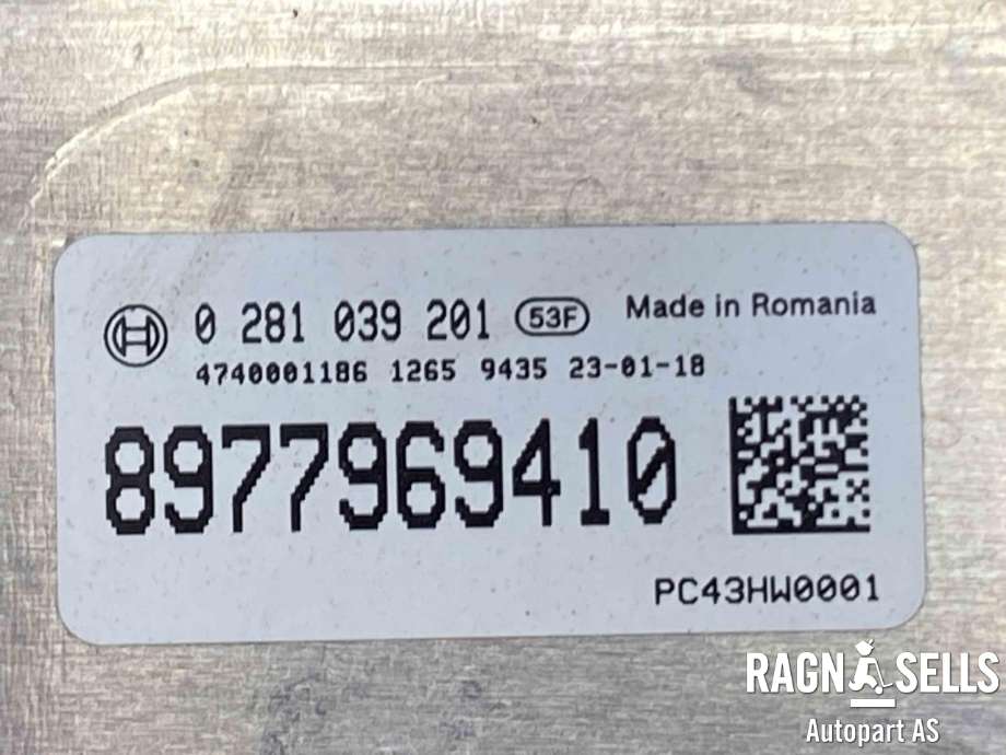 Styreenhet diverse til Isuzu D-Max 2021-->> (Type III)  (8977969410||0 281 039 201)