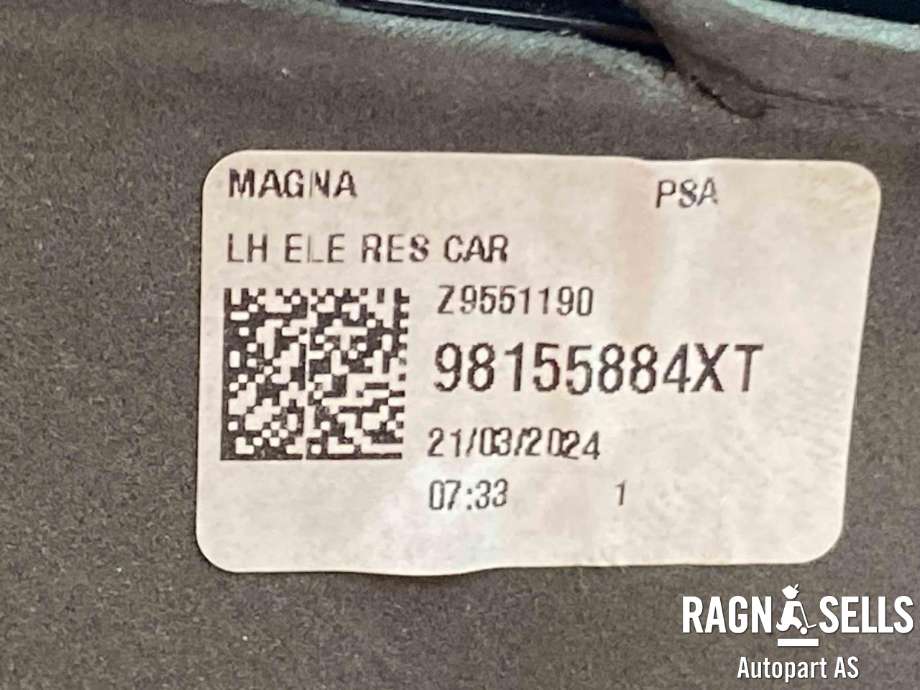 Speil venstre til Toyota Proace 2016-->> (Type II) (SU001A5716|)