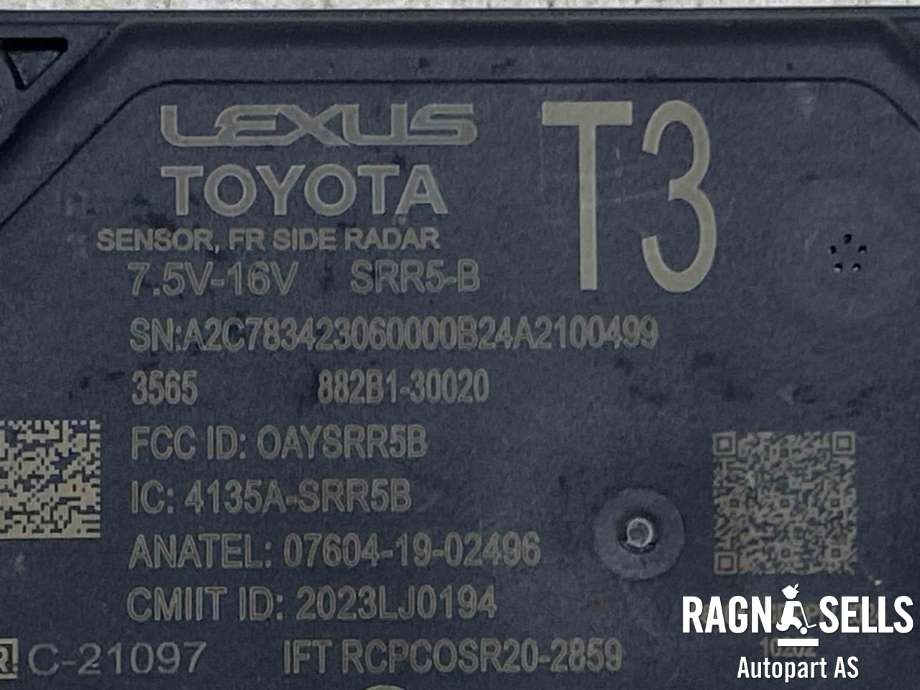 Sensor radar til Lexus RZ 2023-->> (882B130031|)