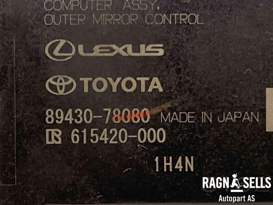 Styreenhet diverse til Lexus RZ 2023-->>  (8943078080||615420000)