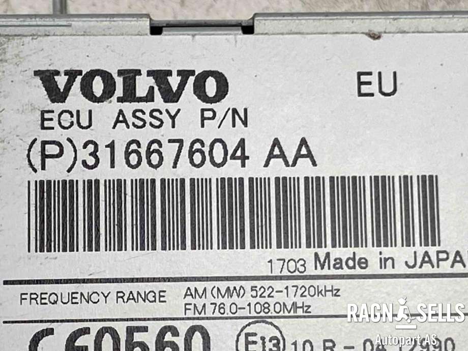 Bilstereo til Volvo V60/V60 CC 2013-2018 (Type I, Fase 2)  (36050657|31667604|)