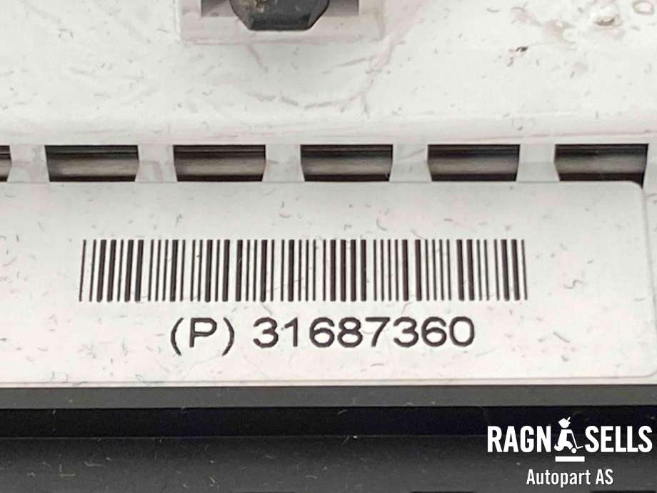 Instrumentpanel til Volvo V60/V60 CC 2013-2018 (Type I, Fase 2)  (36003008|31687360|)