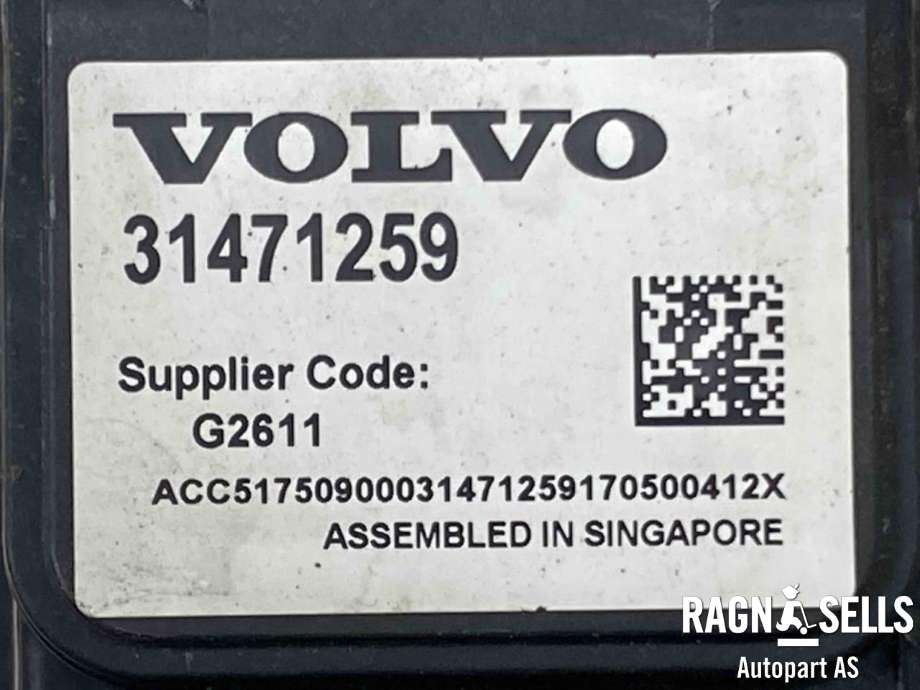 Sensor radar til Volvo V60/V60 CC 2013-2018 (Type I, Fase 2)  (31678089|31471259|)