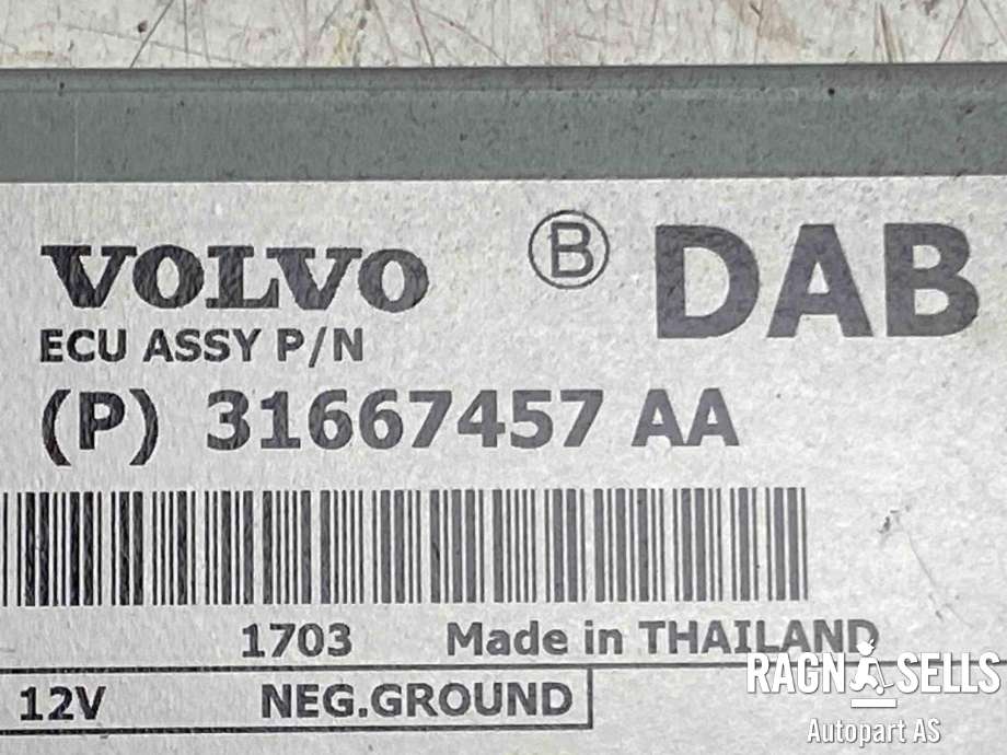 Styreenhet DAB til Volvo V60/V60 CC 2013-2018 (Type I, Fase 2)  (31667304|31667457|)