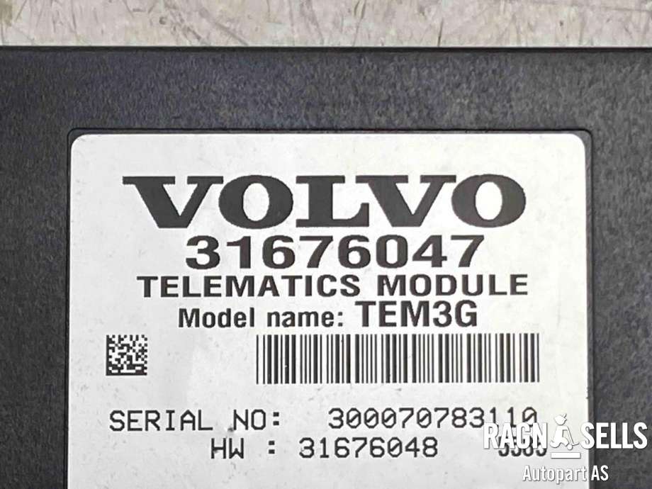 Styreenhet diverse til Volvo V60/V60 CC 2013-2018 (Type I, Fase 2)  (36011530|31676047|)