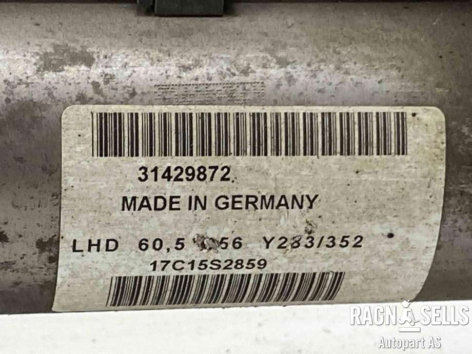 Tannstang til Volvo V60/V60 CC 2013-2018 (Type I, Fase 2)  (36001632|31429872|)