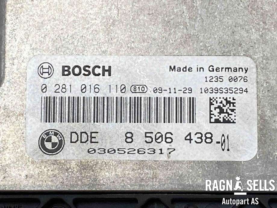 Styreenhet motor til BMW X1 2009-2015 (E84) (E84) (BOSCH|13 61 8 512 498|8 506 438|0 281 016 110)
