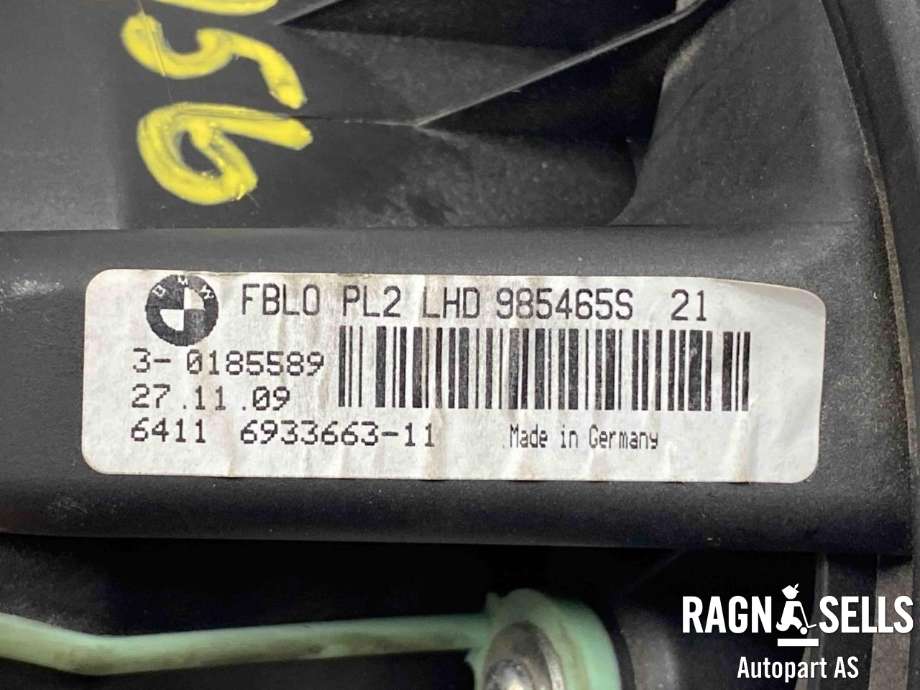 Varmeapparat motor til BMW X1 2009-2015 (E84) (E84) (64 11 9 227 670|64 11 6 933 663|985465S)