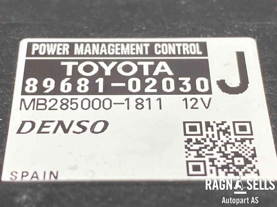 Styreenhet diverse til Toyota Auris 2013-2015 (Type II, Fase 1)  (8968102040|89681-02030|MB285000-1811)