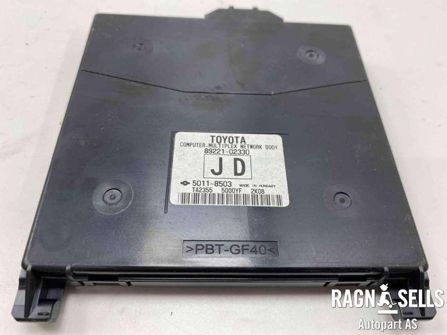 Styreenhet comfort (BCM) til Toyota Auris 2013-2015 (Type II, Fase 1)  (8922002020|8922102330|)