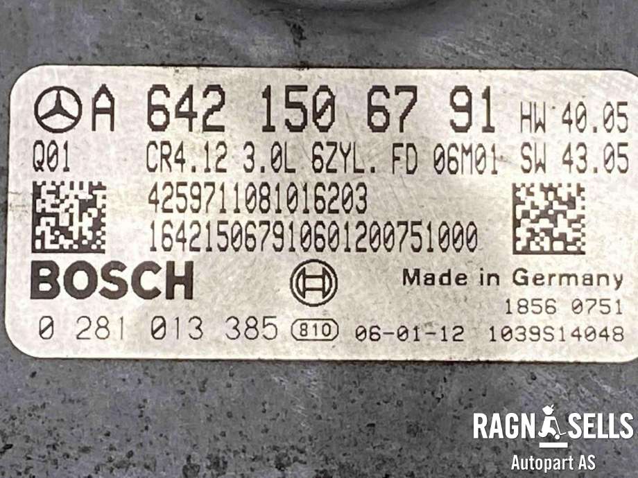 Styreenhet motor til Mercedes R-Klasse 2006-2013 (W251) (W251) (BOSCH|A 642 150 20 78|A 642 150 67 91|A 642 150 65 77|A 642 150 44 34|A 642 150 31 41|0281013385)