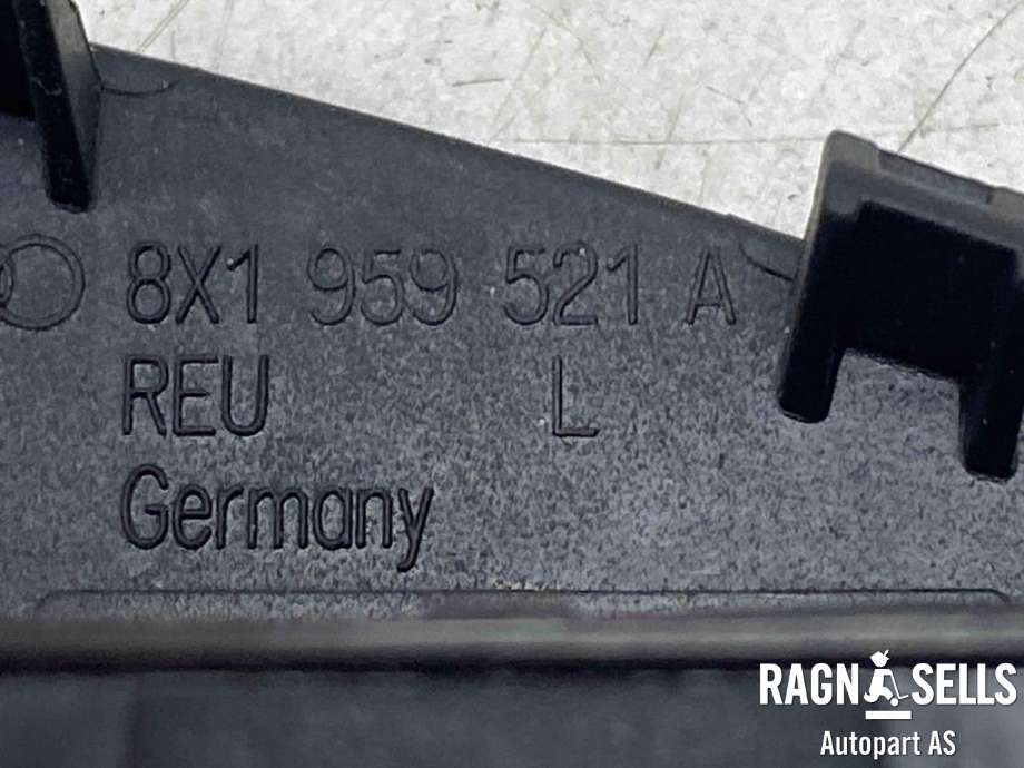 Bryterpanel førersete til Audi A1 2010-2014 (Type I, Fase 1)  (8X0 959 851 A|8X1 959 521 A|8E0 959 565 A)