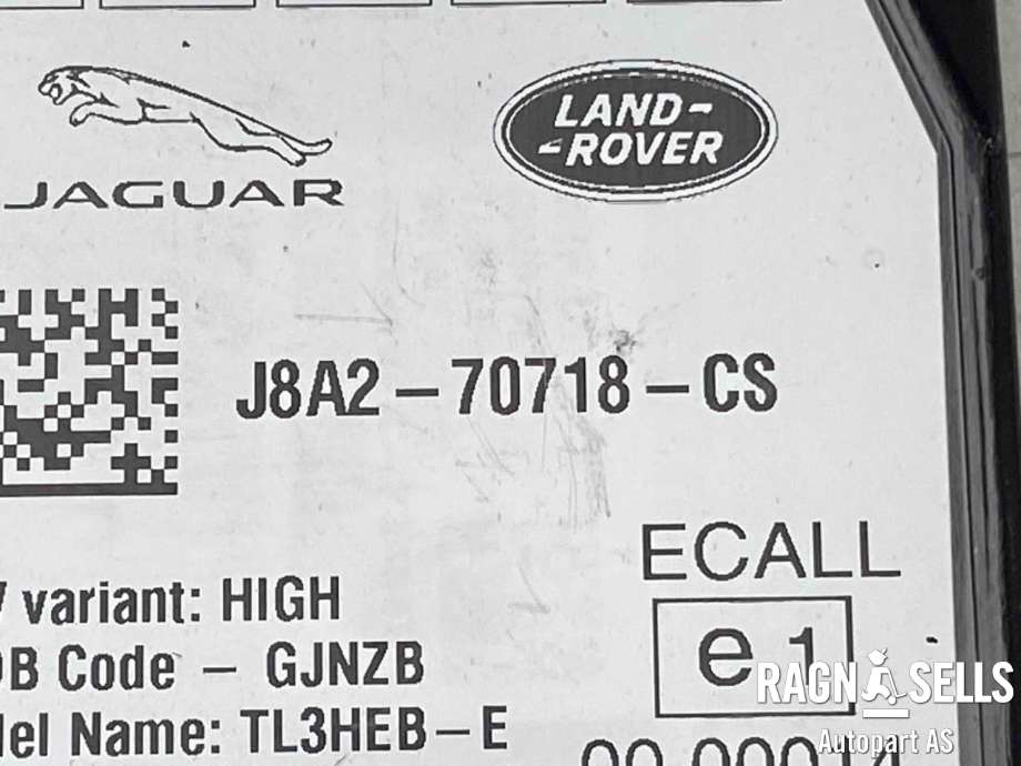 Styreenhet diverse til Jaguar I-PACE 2018-->>  (T4A14246|J8A270718CS|J8A270718CV|T2R52950|J8A270718CAB)