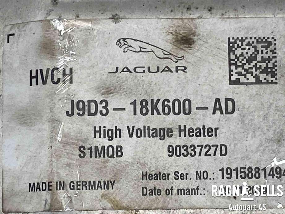 Varmeapparat PTC-heater til Jaguar I-PACE 2018-->>