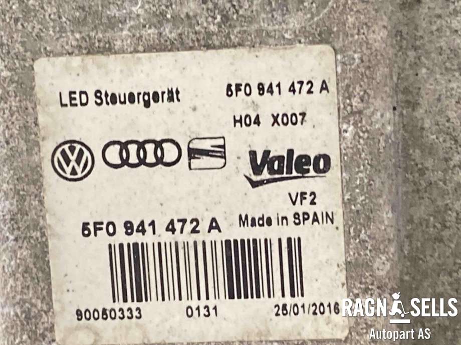 Frontlykt høyre full-LED til VW e-Golf 2014-2017 (Fase 1)  (5GE 941 774|)